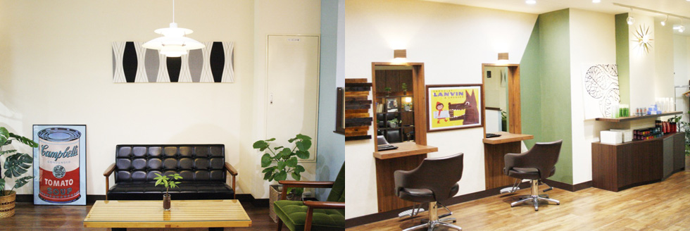 カフェ併設のヘアサロン 髪もカラダも心も綺麗になれるオーガニックサロン